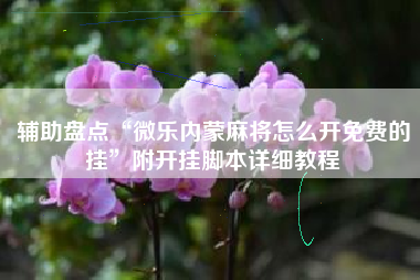 辅助盘点“微乐内蒙麻将怎么开免费的挂	”附开挂脚本详细教程