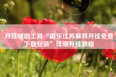 开挂辅助工具“微乐江苏麻将开挂免费下载安装”详细开挂教程